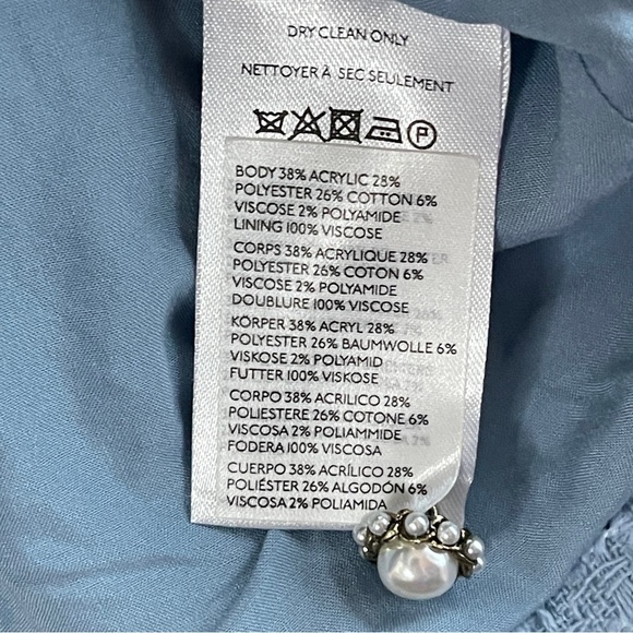 NWOT MAEVE Anthropologie Tweed Sleeveless Blazer Mini Dress, Size 14 - Picture 9 of 13